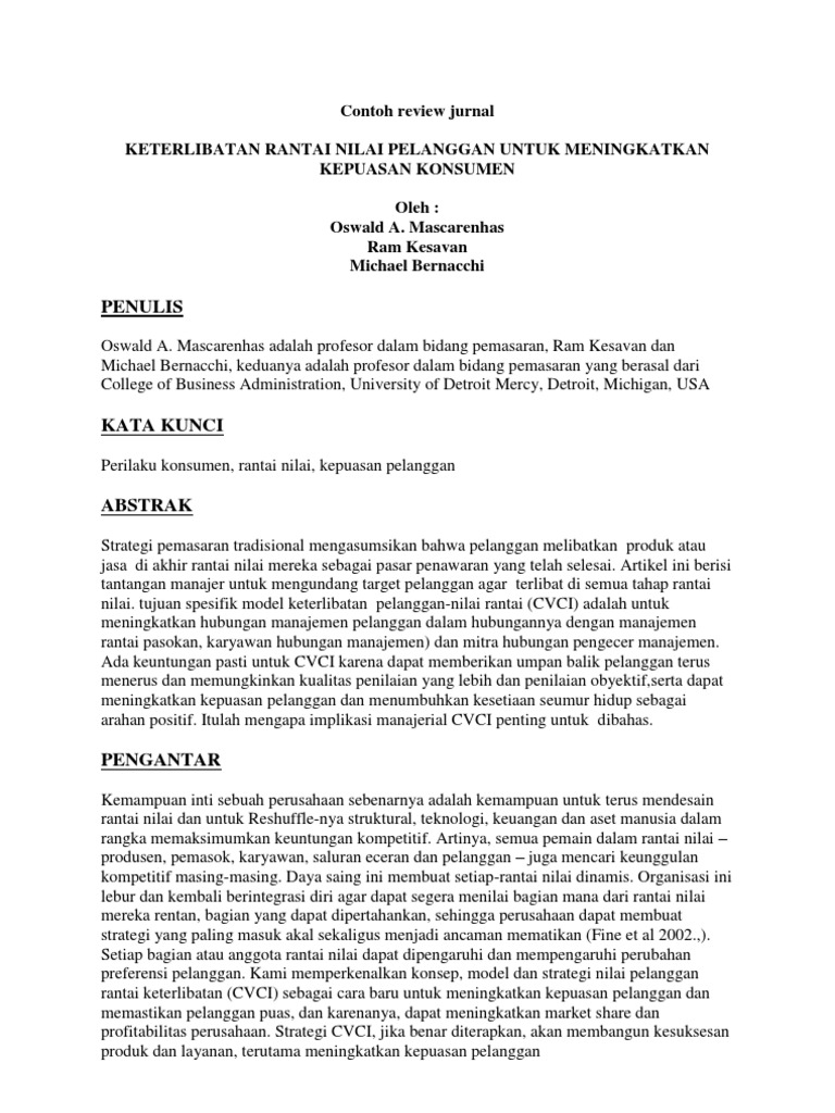 45769200 Contoh Review Jurnal