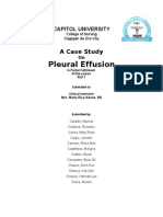 pleural effusion