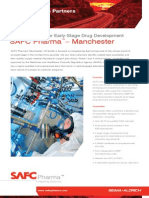 SAFC Pharma - Manchester Facility - Rapid Scale Up For Early-Stage Drug Development