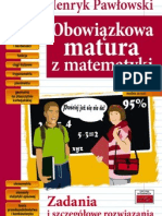 TUTOR Matematyka Obowiazkowa Matura Henryk Pawłowski S 01-12