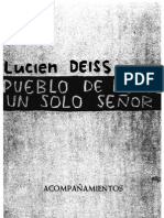 Deiss Lucien Pueblo de Reyes Un Solo Senor