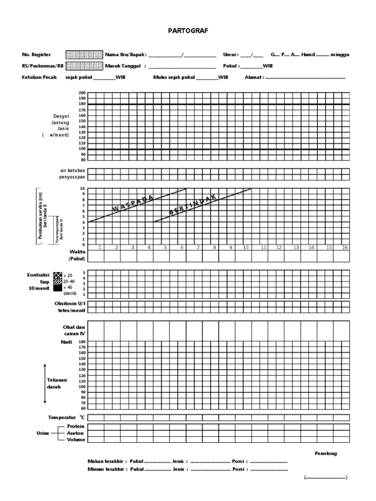 Partograf terbaru