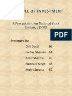 NSE Presentation on Principles of Investment