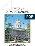 New Hampshire Drivers Manual.