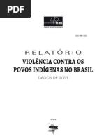 Livro violência com indios