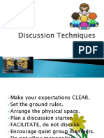 Discussion Techniques