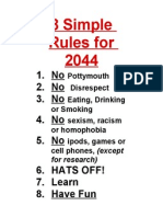 8 simple rules for2044