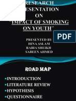Research Presentation On Smoking