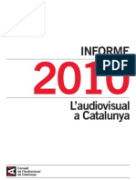 Informe Audiovisual Catalunya 2010