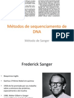 Método Sanger Sequenciamento