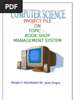 Download computer science project file for class XII CBSE by JYOTI DOGRA SN122821934 doc pdf