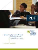 Measuring Up To The Model: A Ranking of State Charter School Laws