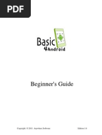 Download Basic4Android Beginners Guide by wutwutwutwut SN122829822 doc pdf