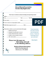 Alumni Application