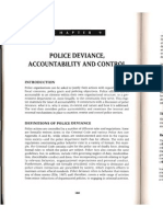  Police Deviance Accountability and Control