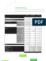 Presupuesto General Directiva FEUC 2013