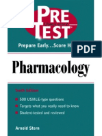 Pharmacology PreTest Self-Assessment and Review