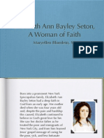 Elizabeth Ann Bayley Seton, A Woman of Faith