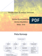 Melakukan Koneksi Internet