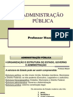 Apresentação Administração Pública TRE 2012