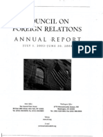 CFR 2004 Annual Report