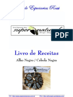 Livro de Receitas Rossi - Alho Negro & Cebola Negra