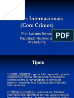 Crimes Internacionais Aula 2013