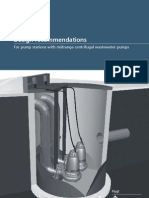 Design Recommendations For Sump and Pump