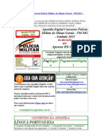 Apostila Digital Concurso Polícia Militar de Minas Gerais - PM MG - Soldado 2013