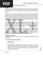 Statute and Types of Statutes | Repeal | Codification (Law)