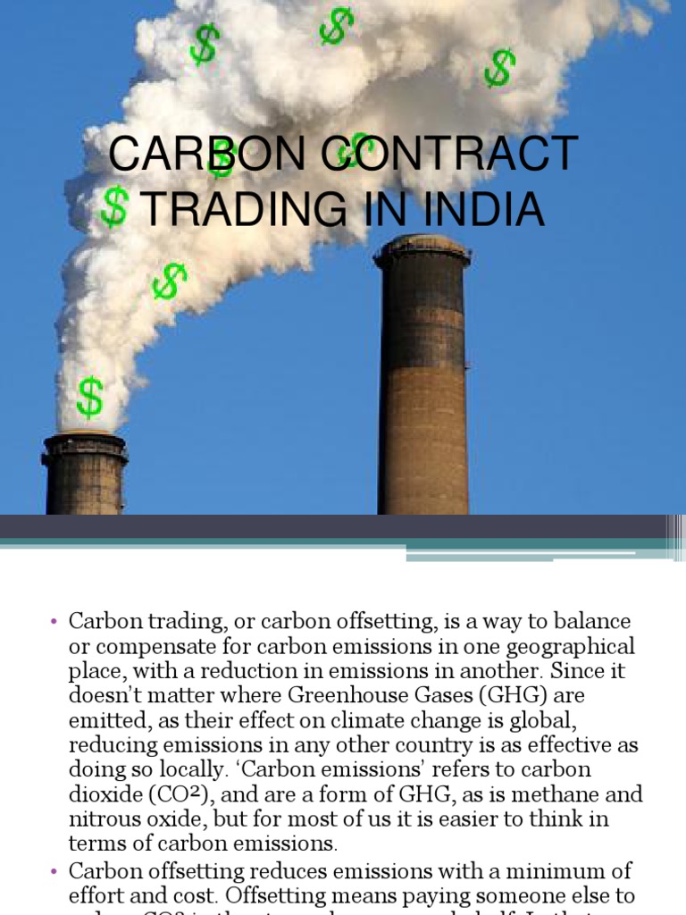 Carbon Trading PDF Emissions Trading Clean Development Mechanism