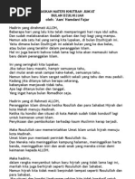 Naskah Materi Khutbah Jumat Bulan Dzulhijjah