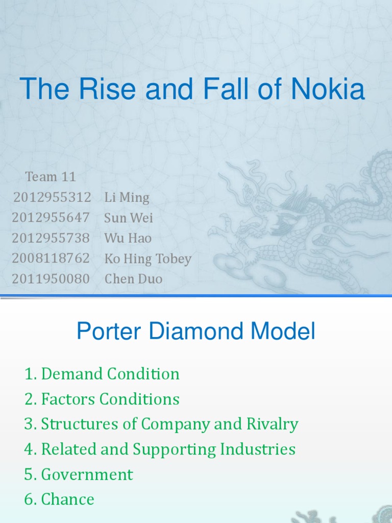 The Rise and Fall of Nokia | PDF | Business