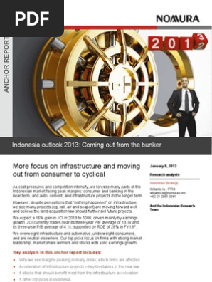 Anchor Report Indonesia Outlook 2013 - Coming Out From The  PDF 