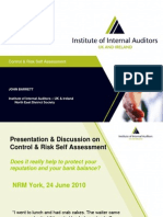 Control, Risk & Self Assessment by John Barret