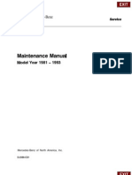 80001a Maintenance Manual Model Year 1981 to 1993