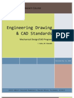 Engneering Drawing & CAD Standards