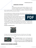 Embedded Systems Lab