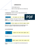 Comparativos y superlativos: formas y ejemplos en español