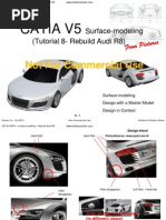 Download CATIA CAR DESIGNAUDI R8 by Zakir Qureshi SN122917130 doc pdf