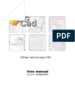 User Manual: Ggcad, Fast and Easy CNC