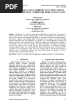 A Study of Variation in Intrinsic Motivation Among B - School Students in Coimbatore Based On Ego States