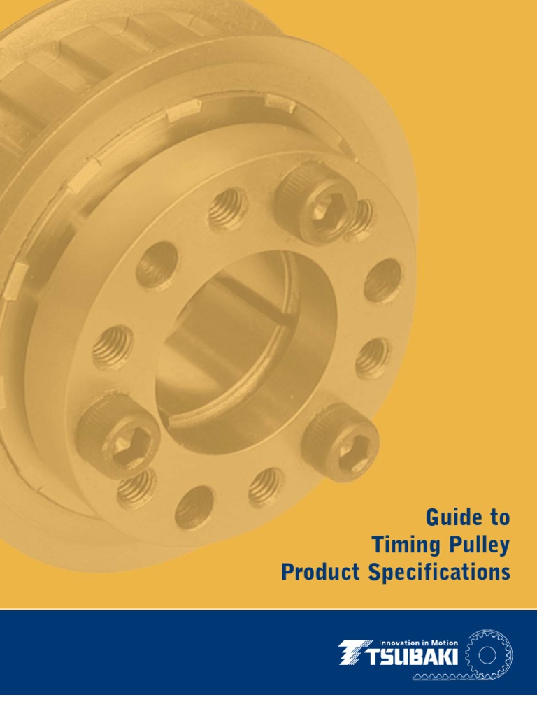 Timing Pulley Catalogue Belt (Mechanical) Screw