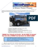 The Hybrid Water Power Cell