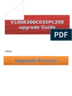 V100R300C03SPC200 Upgrade Guide: 40 Step Process