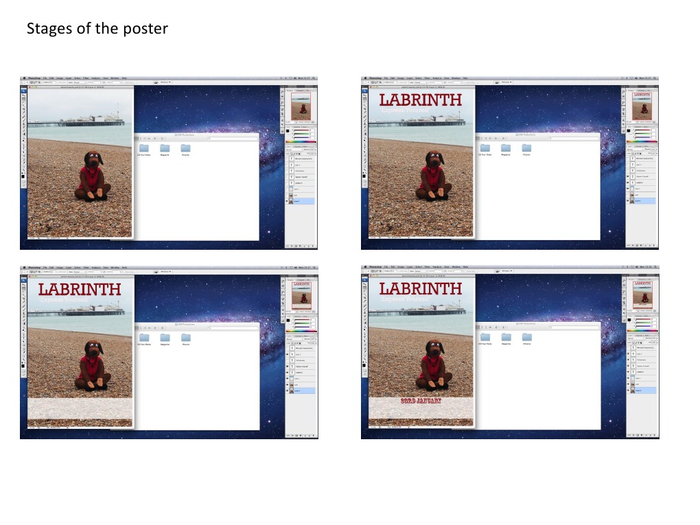 Stages of Poster Creation Process | PDF