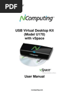 Usb Virtual Desktop Kit (Model U170) With Vspace