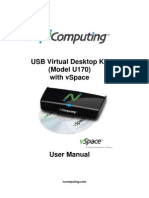 Usb Virtual Desktop Kit (Model U170) With Vspace