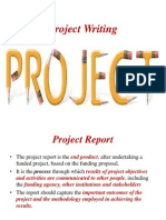 Project Writing