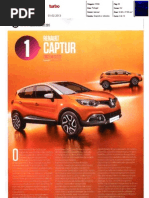 O RENAULT CAPTUR NA "TURBO"